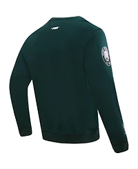 Men's Pro Standard Giannis Antetokounmpo Hunter Green Milwaukee Bucks Avatar Pullover Sweatshirt