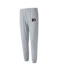 Men's Concepts Sport Gray, Orange Philadelphia Flyers Meter Pullover Sweatshirt and Jogger Pants Set
