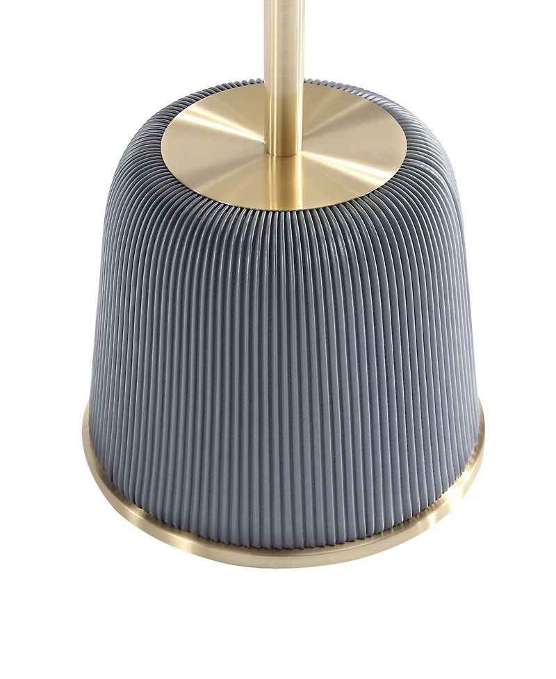 Manhattan Comfort Anderson 15.75" Wide Leatherette Upholstered End Table