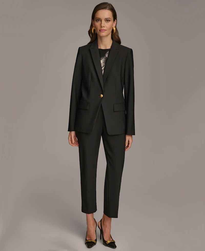 Donna Karan New York Women's One Button Blazer