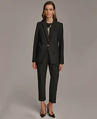 Donna Karan New York Women's One Button Blazer