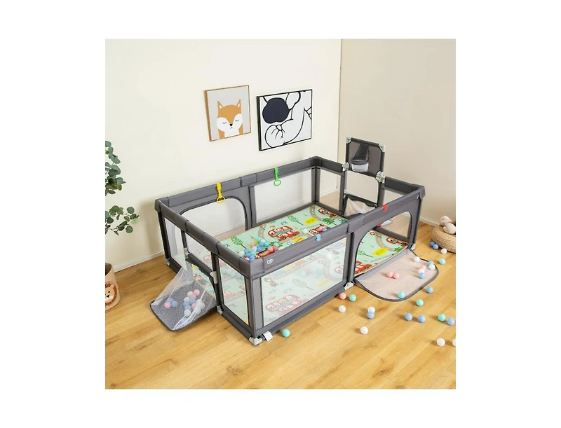 Large Baby Playpen with Mat and Ocean Balls