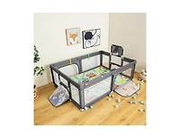 Large Baby Playpen with Mat and Ocean Balls