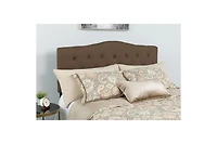 Arched Full Button Tufted Upholstered Headboard
