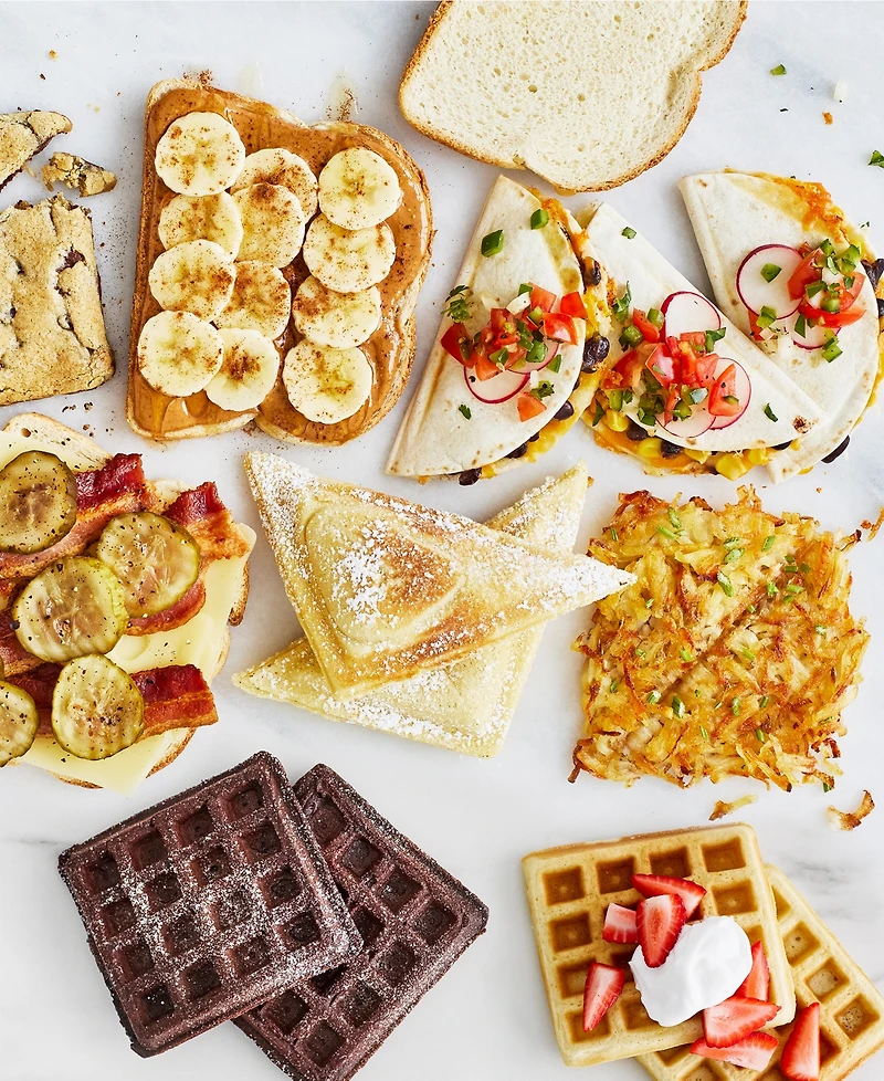 GreenLife-Electric Xl Waffle Sandwich Maker