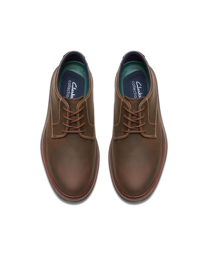Clarks Men's Collection Burchill Derby Lace Up Dress Shoe