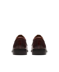 Clarks Men's Collection Clarkslite Tie Slip On Dress Shoes