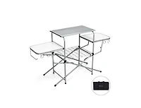 Foldable Outdoor Bbq Table Grilling Stand