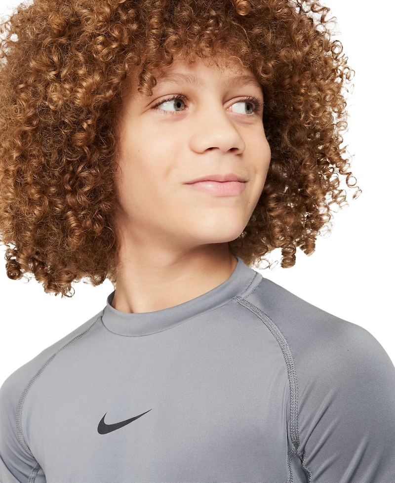 Nike Big Boys Pro Dri-fit Stretch Performance T-Shirt