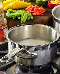 ProBond Clad Stainless Steel -Quart Covered Saucepan