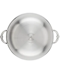 ProBond Clad Stainless Steel 14" Covered Wok