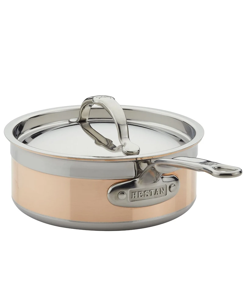 Hestan CopperBond Copper Induction -Quart Covered Saucepan