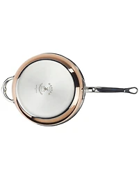 Hestan CopperBond Copper 5-Quart Covered Essential Pan with Helper Handle