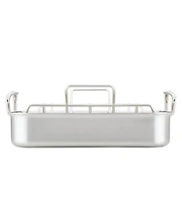 Hestan Provisions Classic Clad Large Roaster with Rack