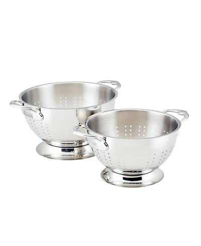 Hestan Provisions Stainless Steel 2-Piece Colander Set