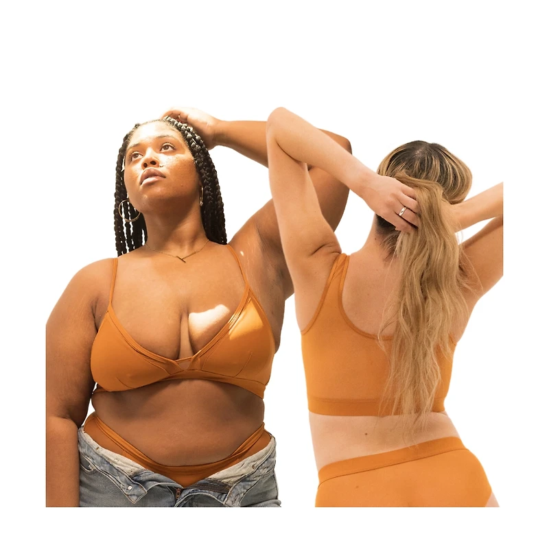 Naked Rebellion Women's Bralette & Tank Bra Set