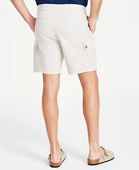 Sun + Stone Men's Relaxed Fit 8" Cargo Shorts, Created for Macy's
