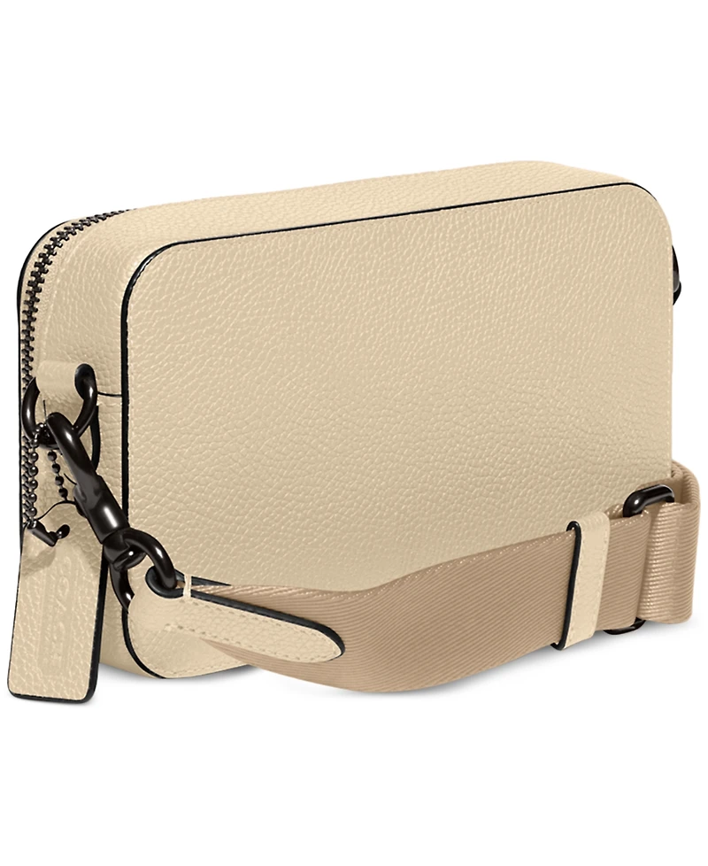 Coach Leather Charter Slim Crossbody with Adjustable Web Strap