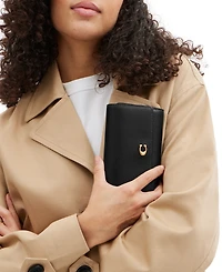 Coach Essential Medium Flap Leather Wallet