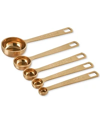 Le Creuset Gold-Tone Measuring Spoons, Set of 5