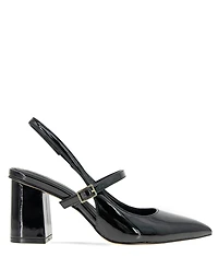 BCBGeneration Women's Gillian Slingback Pointed Toe Pumps