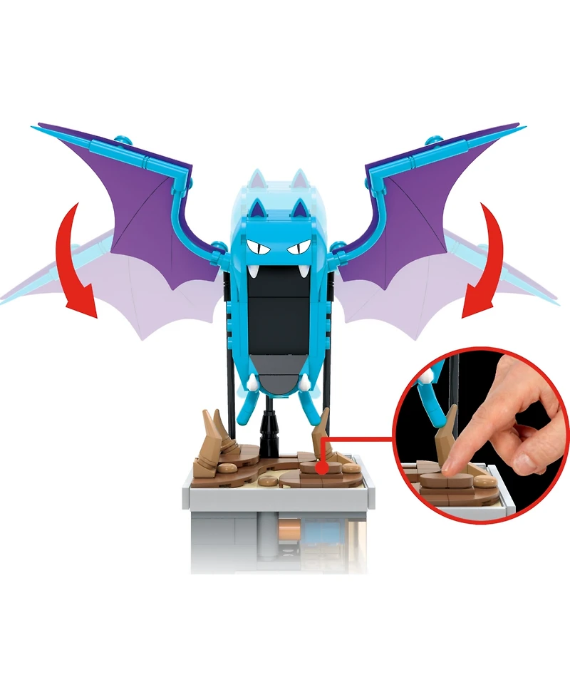 Pokemon Mini Motion Golbat Building Toy Kit 313 Pieces for Collectors