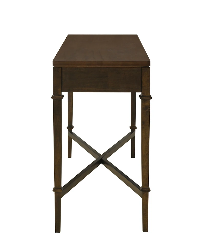 Martha Stewart Kenna 47.5" Fluted 2-Drawer Wood Storage Console Table