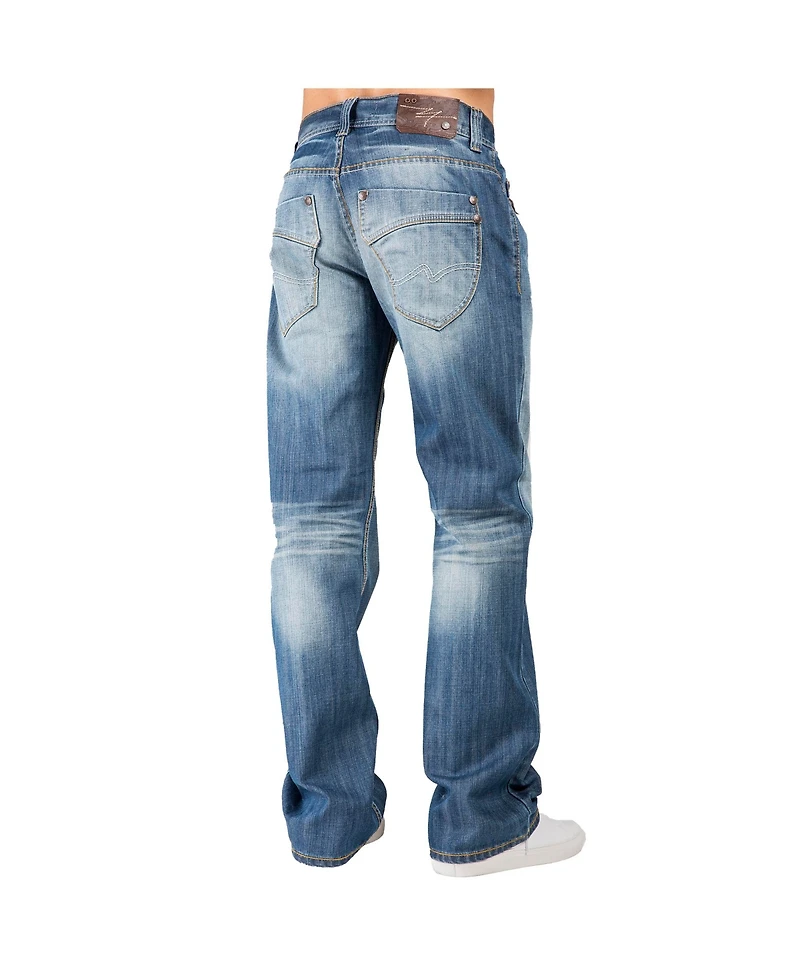 Men's Relaxed-Fit Boot cut Premium Denim Jeans