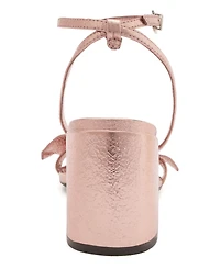 Arezzo Women's Alaia Mid Block Heel Sandals