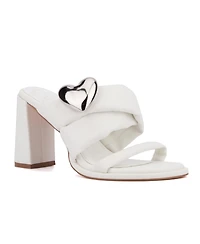 Olivia Miller Women's Lovey Dovey Heel Sandal