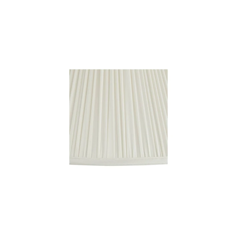 Springcrest Beige Mushroom Pleated Medium Empire Lamp Shade 7" Top x 16" Bottom x 12" Slant x 11.25" High (Spider) Replacement wit