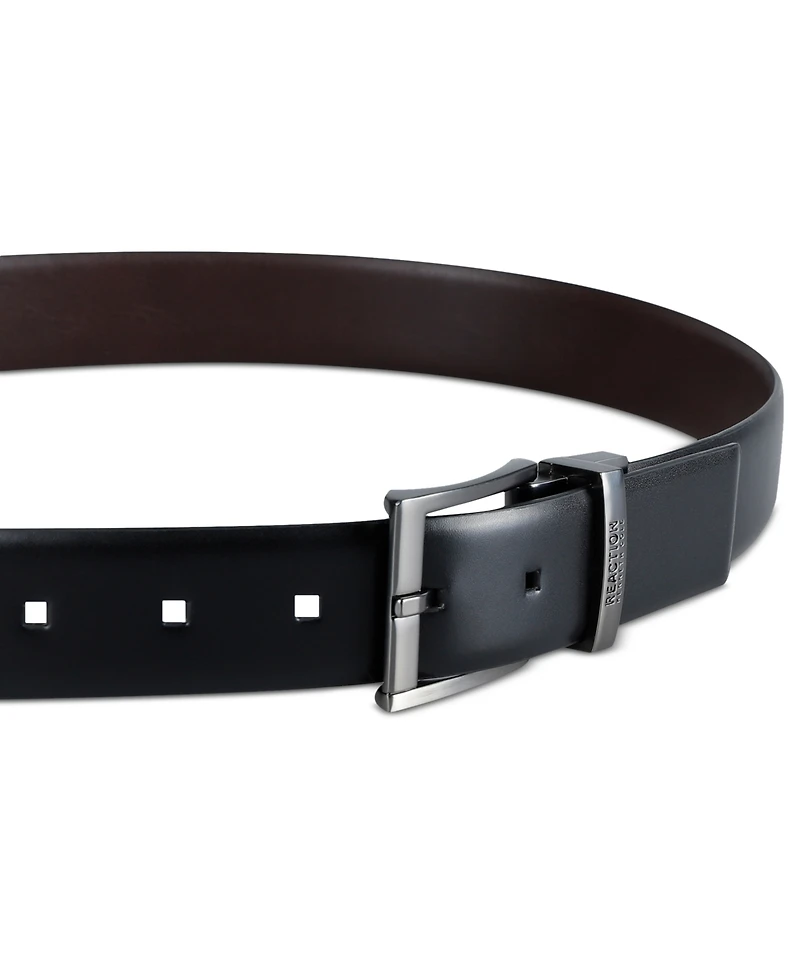Kenneth Cole Reaction Men's Calf-Grain Reversible Belt