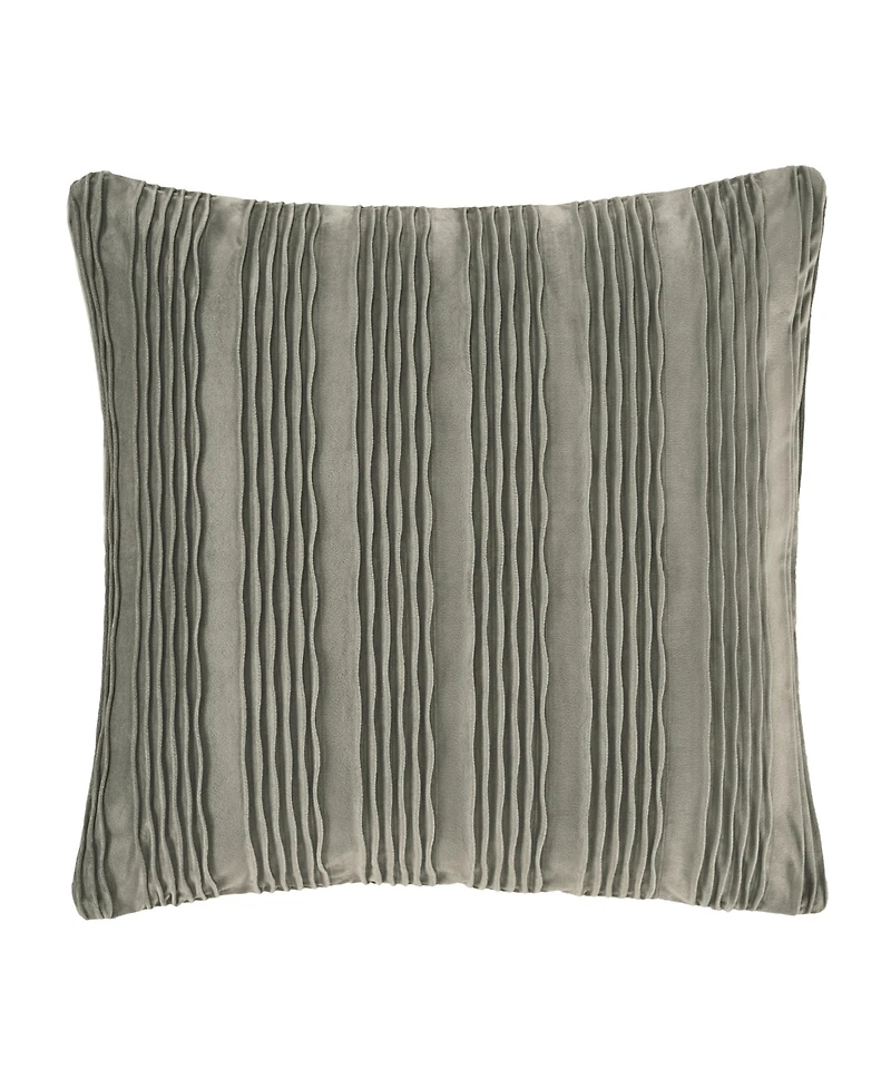 J Queen New York Townsend Wave Square Decorative Pillow Cover, 20" x