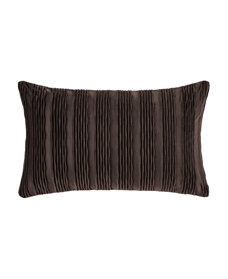 J Queen New York Townsend Wave Lumbar Decorative Pillow Cover, 16" x 26"