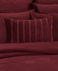 J Queen New York Townsend Wave Lumbar Decorative Pillow Cover, 16" x 26"