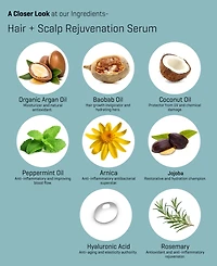 Purecode Roots Of Health Hair + Scalp Rejuvenation Serum, 3.38 oz.