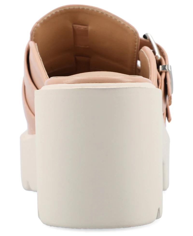 Journee Collection Women's Brydie Platform Mules