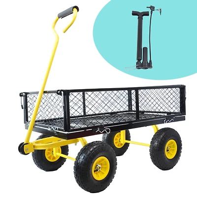 Streamdale Furniture Wagon Cart Garden Cart Trucks Make It Easier To Transport Firewood