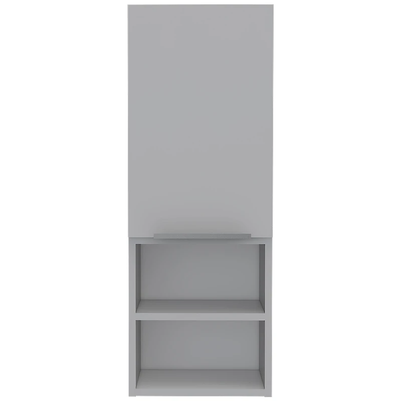 Streamdale Mila White Bathroom Cabinet with Internal & External Shelves