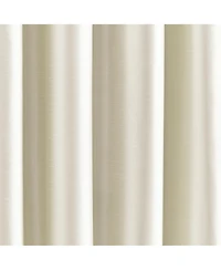 Insulated Grommet 100% Blackout Faux Silk Window Curtain Panel