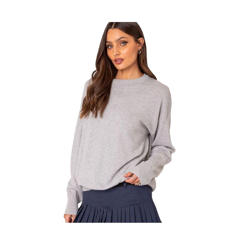 Edikted Women's You Time oversized sweater