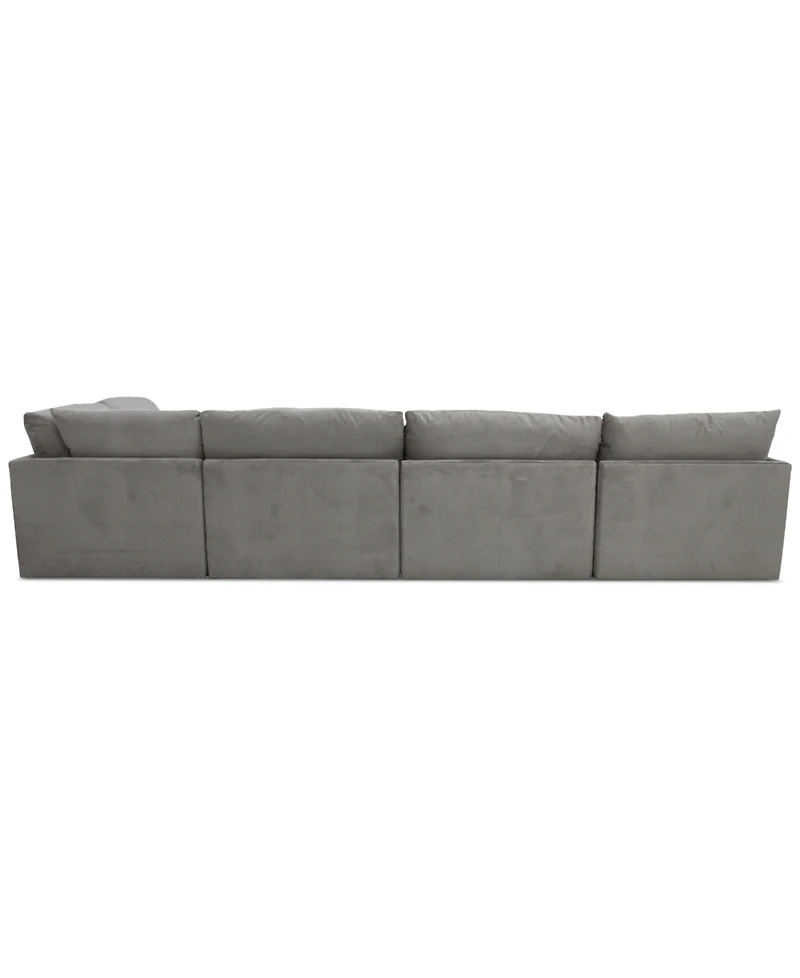 Marsten 168" 6-Pc. Fabric Sectional, Created for Macy's