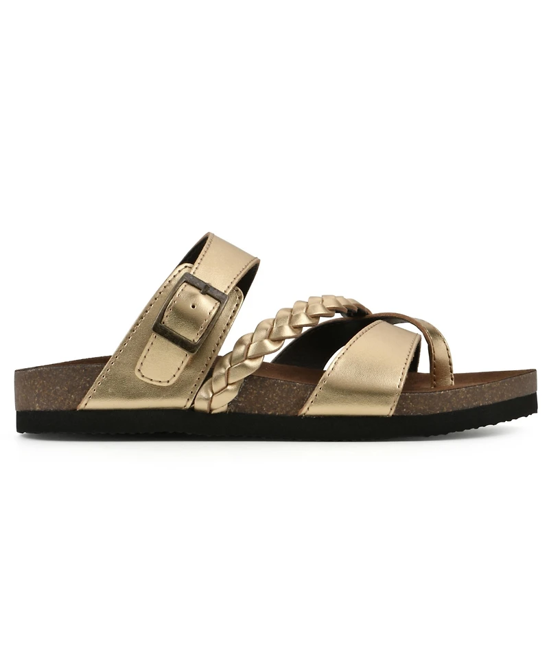 White Mountain Women's Hazy Footbed Sandals