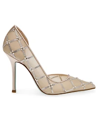 Betsey Johnson Women's Cruze Rhinestone Embellished Evening Pumps
