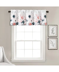 Lush Decor Zuri Flora Light Filtering Valance