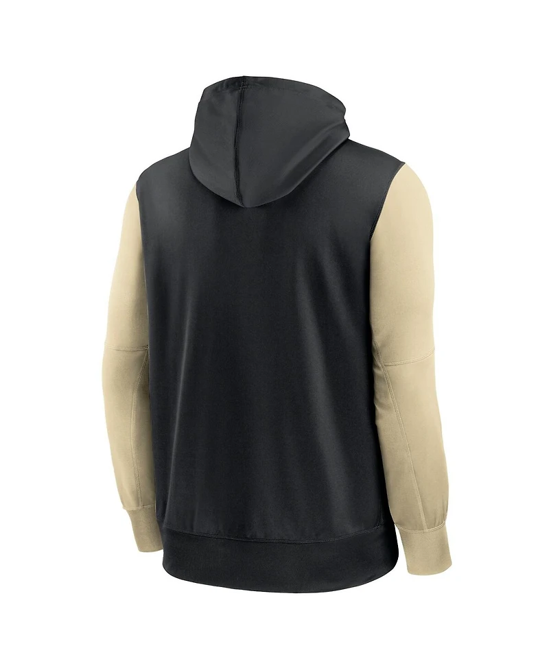 Men's Nike Black New Orleans Saints Performance Full-Zip Hoodie