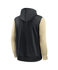 Men's Nike Black New Orleans Saints Performance Full-Zip Hoodie