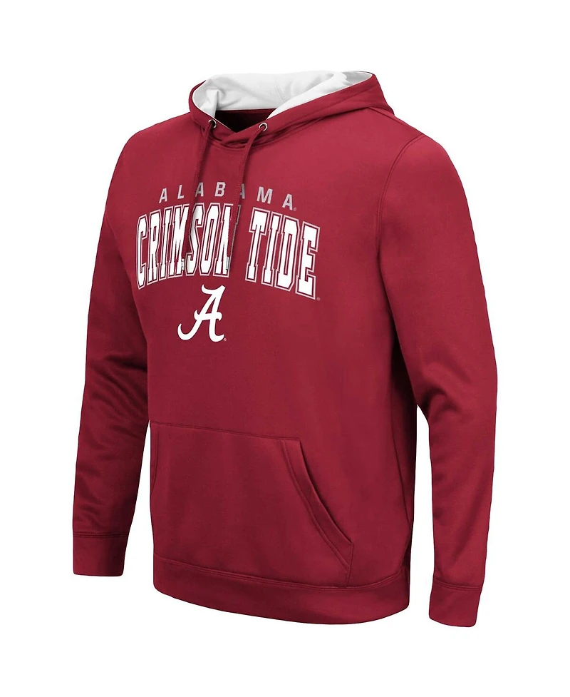 Men's Colosseum Alabama Crimson Tide Resistance Pullover Hoodie