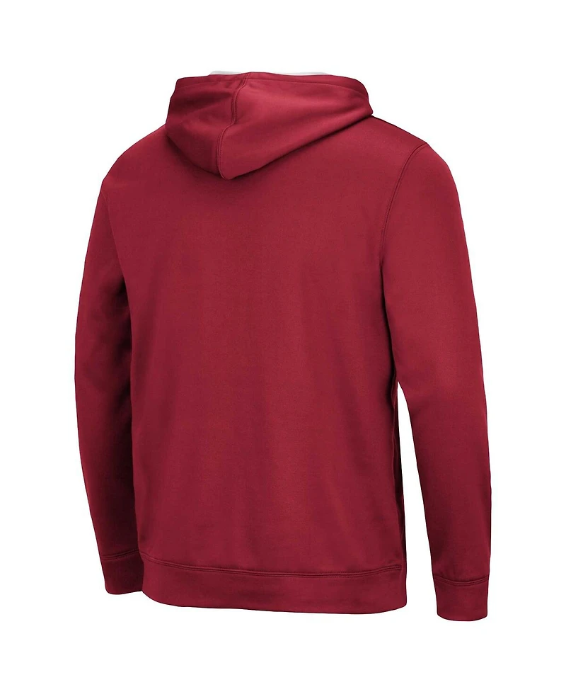Men's Colosseum Alabama Crimson Tide Resistance Pullover Hoodie