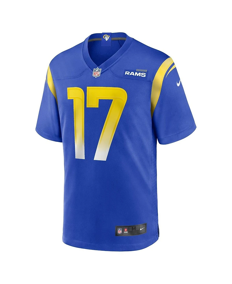 Men's Nike Puka Nacua Royal Los Angeles Rams Home Game Jersey
